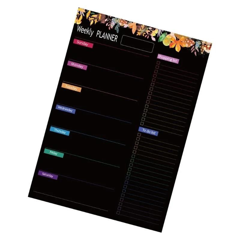 Magnetischer Kühlschrank-Whiteboard-Kalender, wöchentlicher Monatsplaner, magnetischer wöchentlicher Monatskalender, Tafel für