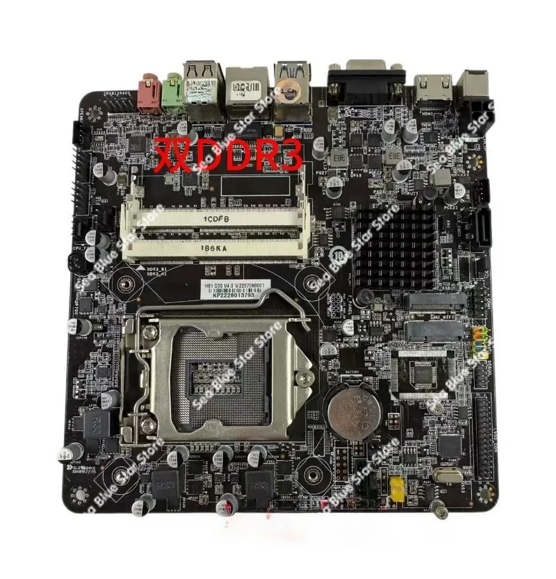 Industrial Board ITX H81 D3S Integrated Machine Industrial Control V4.0 Dual DDR3 LVDS Interface, Disassembly of The Main Board