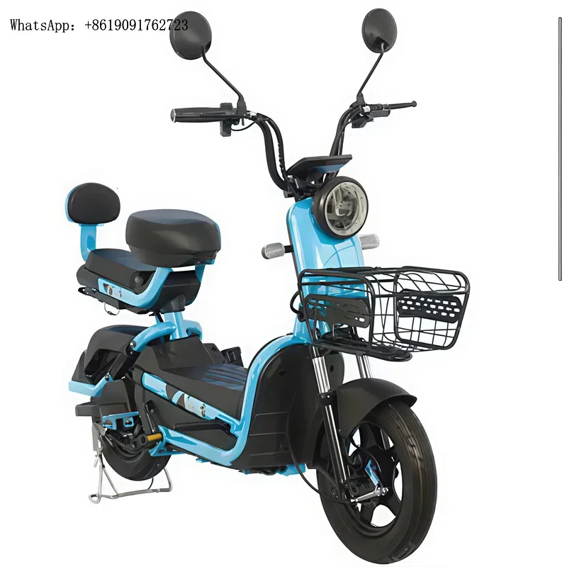 

-end High- Electric City Bike Rear Hub Motor Steel Frame LED Light 3 Speed 60V 60km Range Per Power Price Smart F