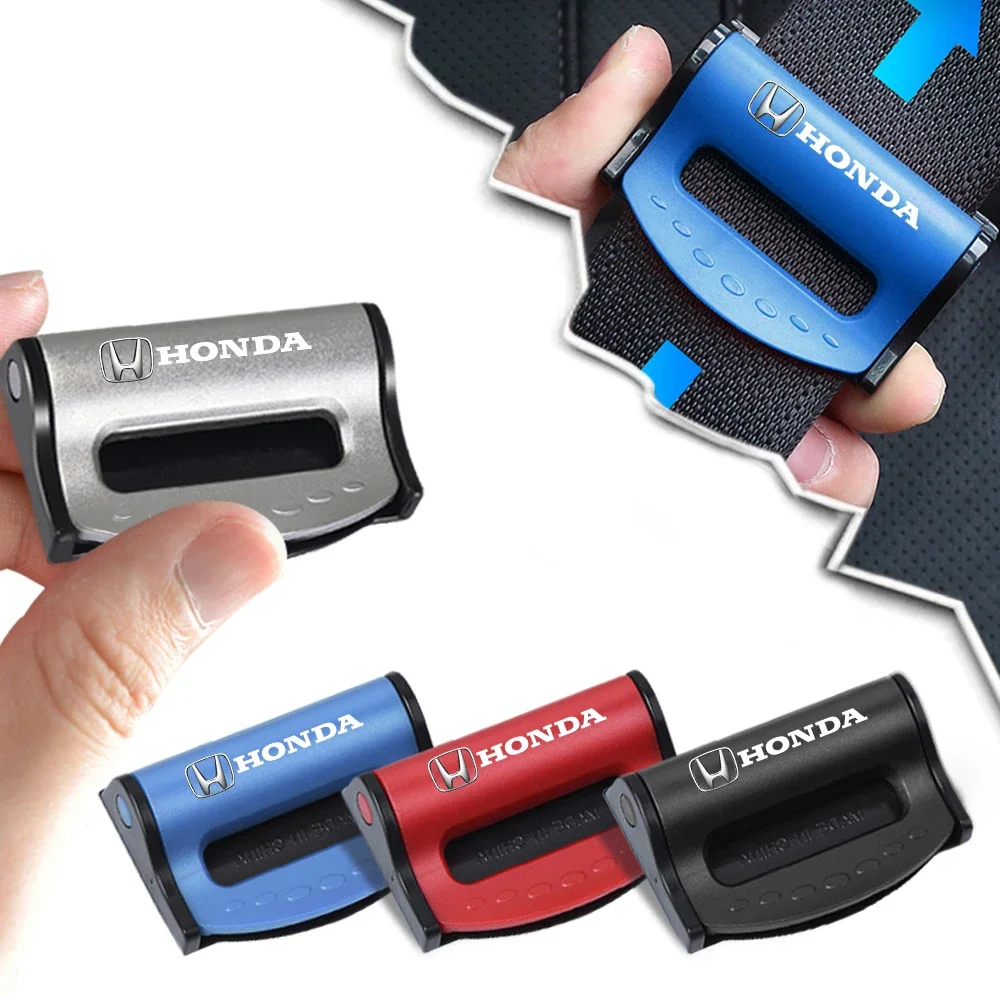 

2Pcs Car Seat Belts Clips Car Stopper Buckle Interior Accessories for Honda Civic Accord Crv Hrv Brv Fit Jazz City Jade Vezel