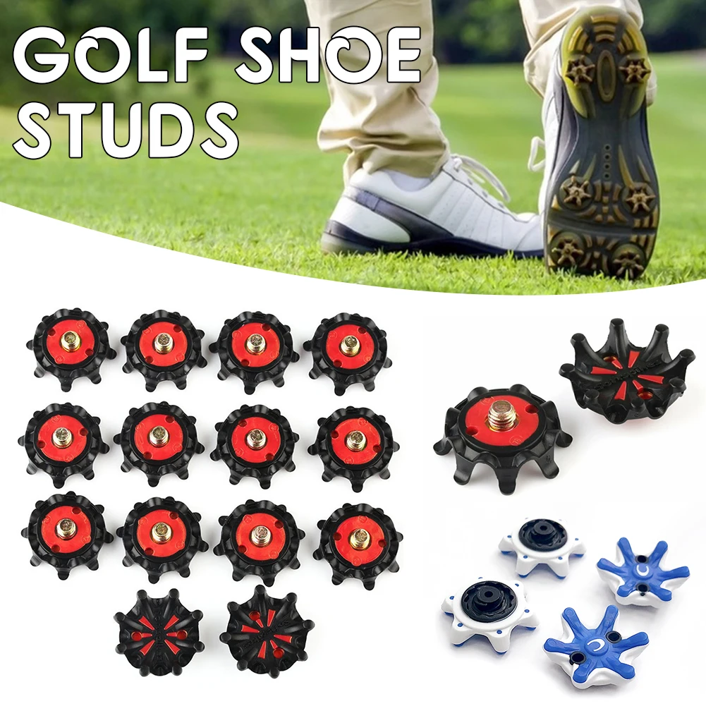 Clavos antideslizantes para zapatos Golfs, tacos de tornillo de roscado duraderos, accesorios para Golfs