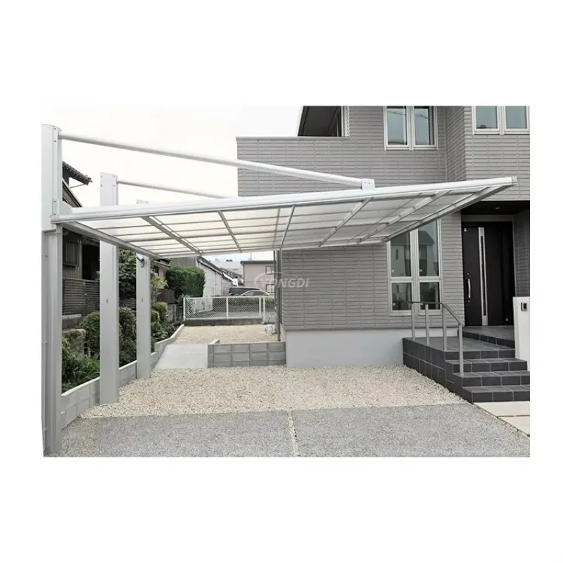 Wholesale Heavy Duty 2 Car Aluminum Parking Carport with Metal Frame Garages Canopies & Carports