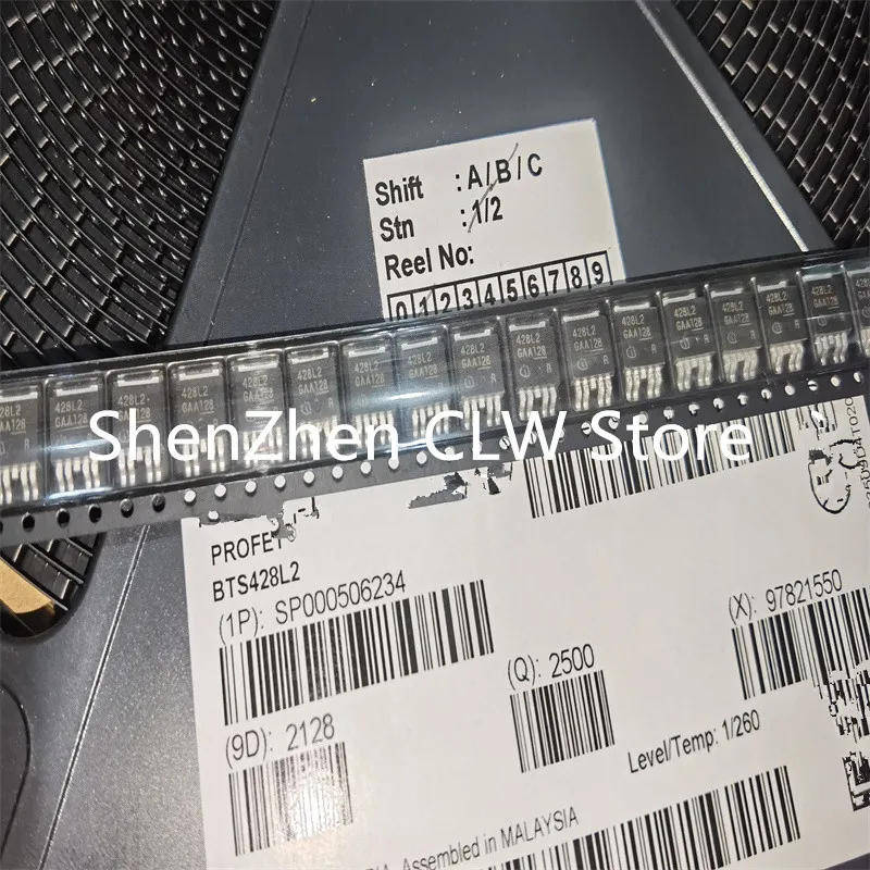 10PCS/LOT  BTS428L2  TO-252-5  New and Original in STOCK