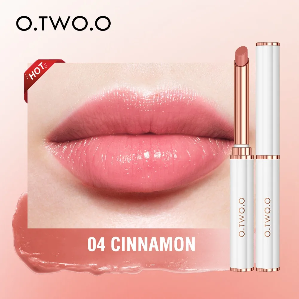 2023 O.TWO.O Lipstick Moisturizing Hydrating Lip Balm Long Lasting Lip Gloss Beauty