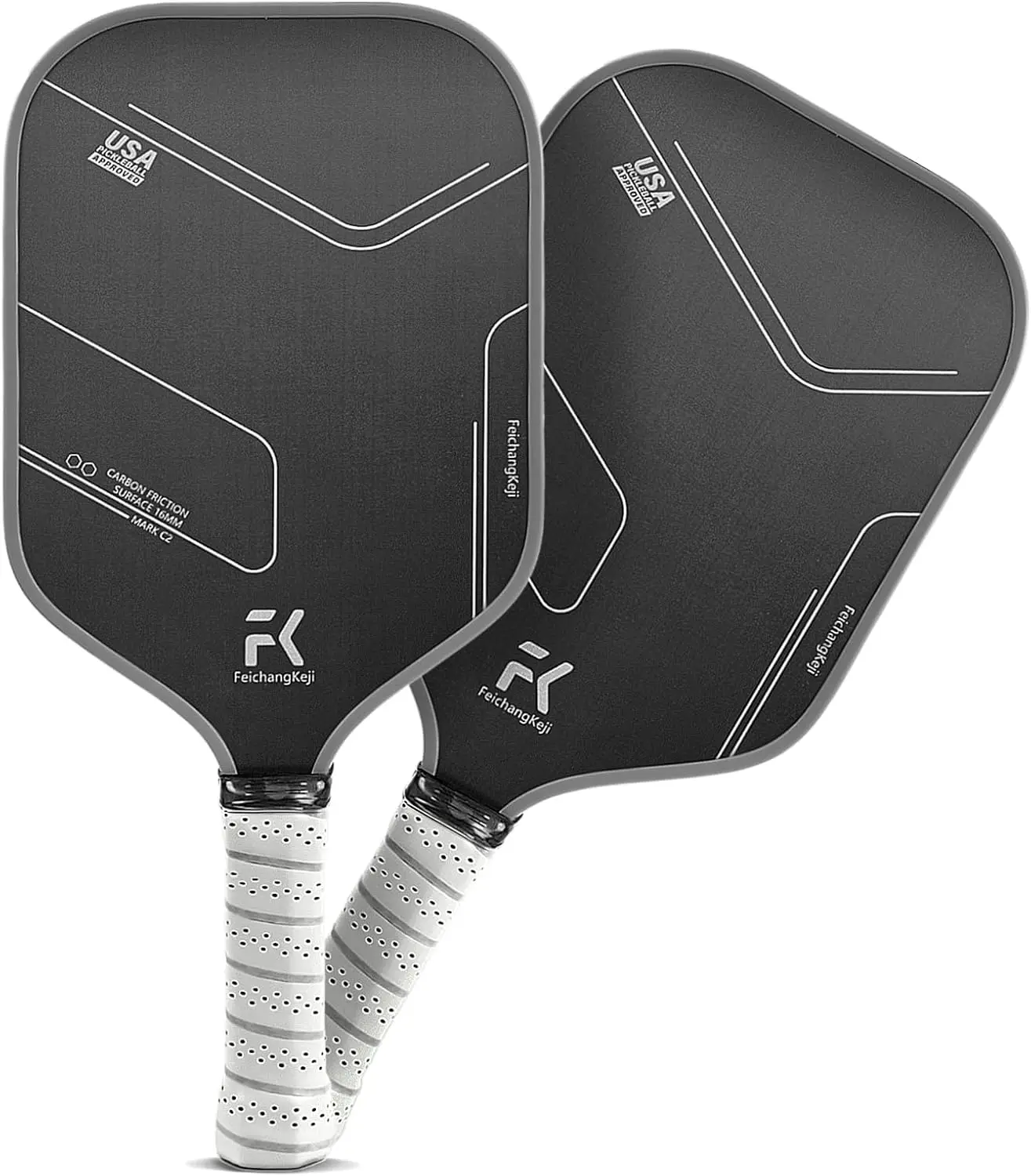 Fiber Pickleball Paddle Pickleball Set Paddles Set of 1 and 2 T700 Carbon Paddle Pickle Ball Racket