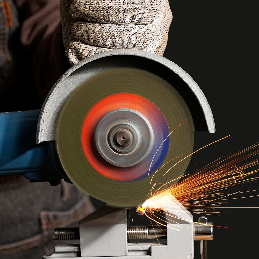 Imagem -05 - Disco de Corte de Metal Resina Cut -off Wheel Angle Grinder Lâmina de Serra para Cortar Metal Aço Inoxidável Ferro 105 mm 10 Pcs