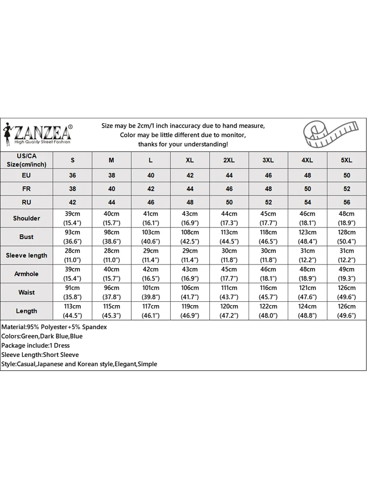 ZANZEA Abiti da festa eleganti Donna Estate Risvolto Patchwork di colore Camicia lunga Abiti con cintura Casual Ufficio Manica corta Midi Robe