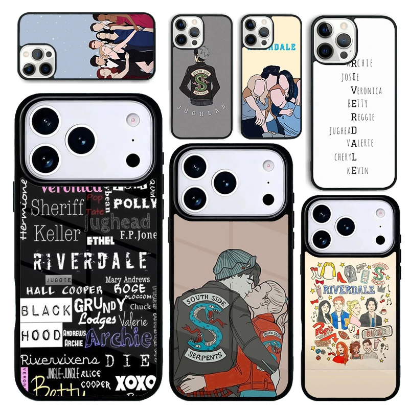 Funda Protectora para iPhone 17 Air 16 Pro Max 15 Plus 11 13 Mini 14 12, Carcasa Trasera con Diseño de Riverdale, Jughead Jones, Cole Sprouse