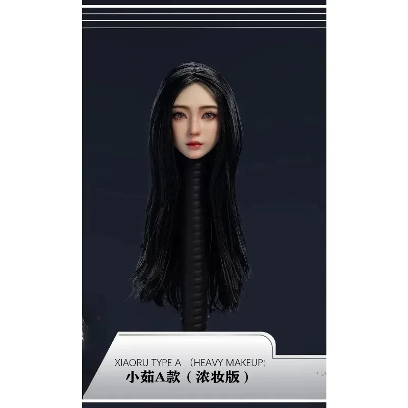 【2026 2Q】WTOYS 1/6 échelle lourd/léger maquillage belle Xiaoru femme tête de soldat sculpture yeux mobiles ajustement 12 "corps de figurine d'action