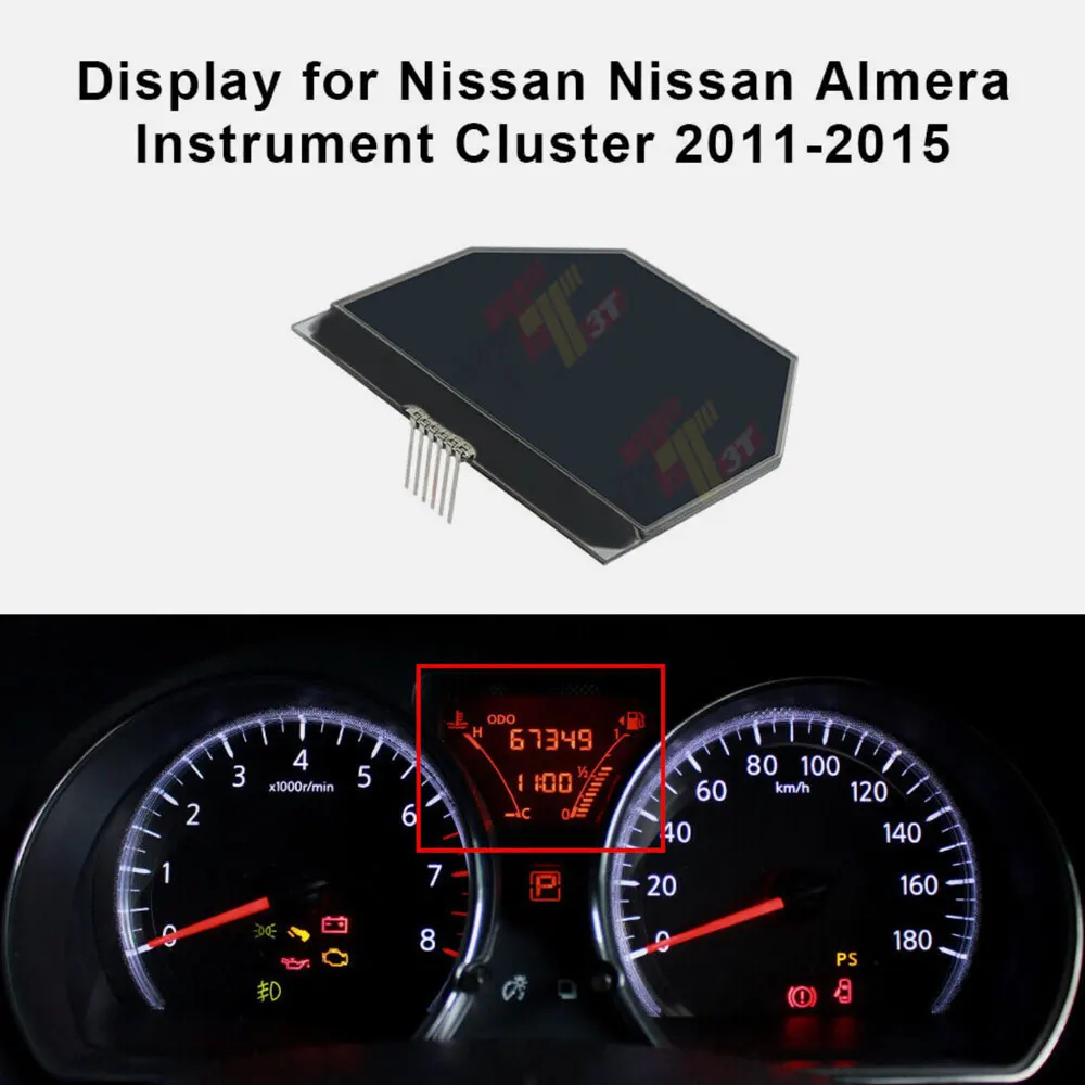 Pantalla LCD para grupo de instrumentos Nissan Juke Sunny