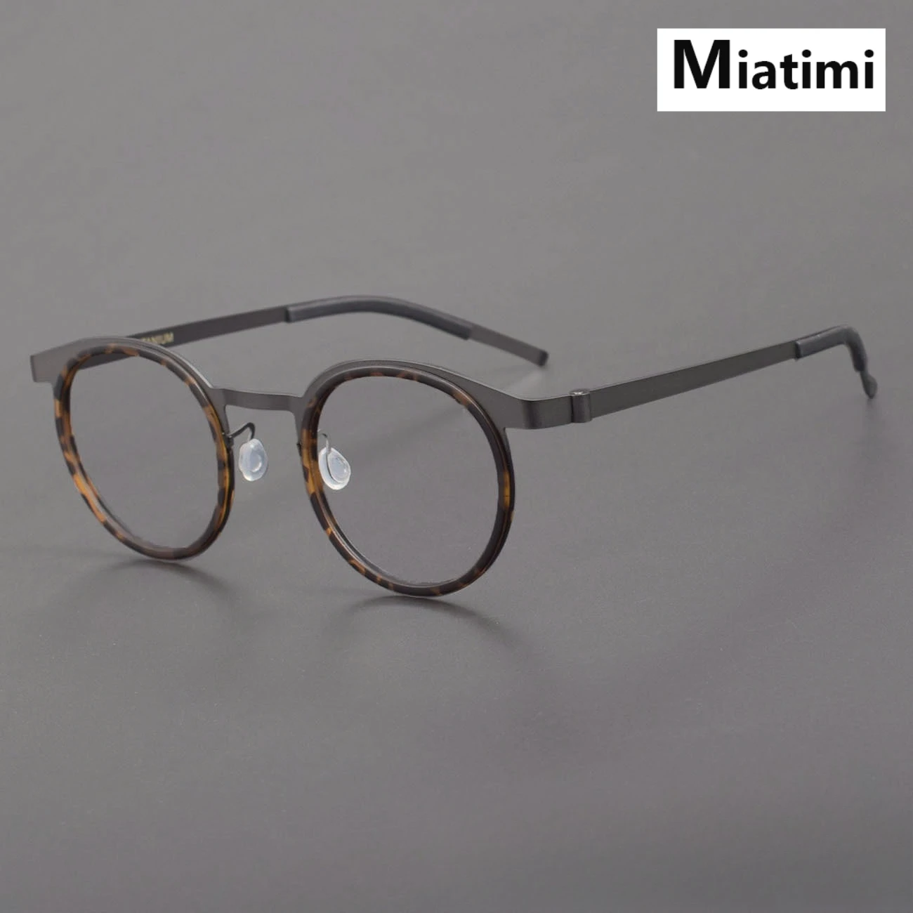 

Denmark Screwless Glasses Frame Men Women Round Titanium Eyewear Vintage Classic Ultralight Eyeglasses Gafas Korean Style