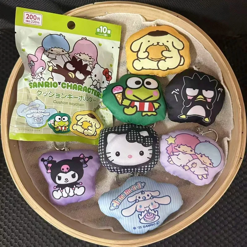 

8 шт. аниме Kawaii Hellokittys BADBADTZ-MARU плюшевая кукла милый мультфильм Cinnamoroll сумка мини-подвеска украшение игрушка брелок подарки