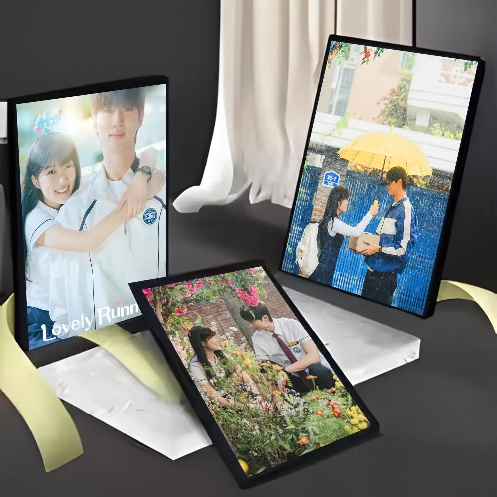 Korean Romantic Adventurous Tv Dramas L-Lovely R-Runner Poster American Film Mural Home Childrens Room Wall Decor Print