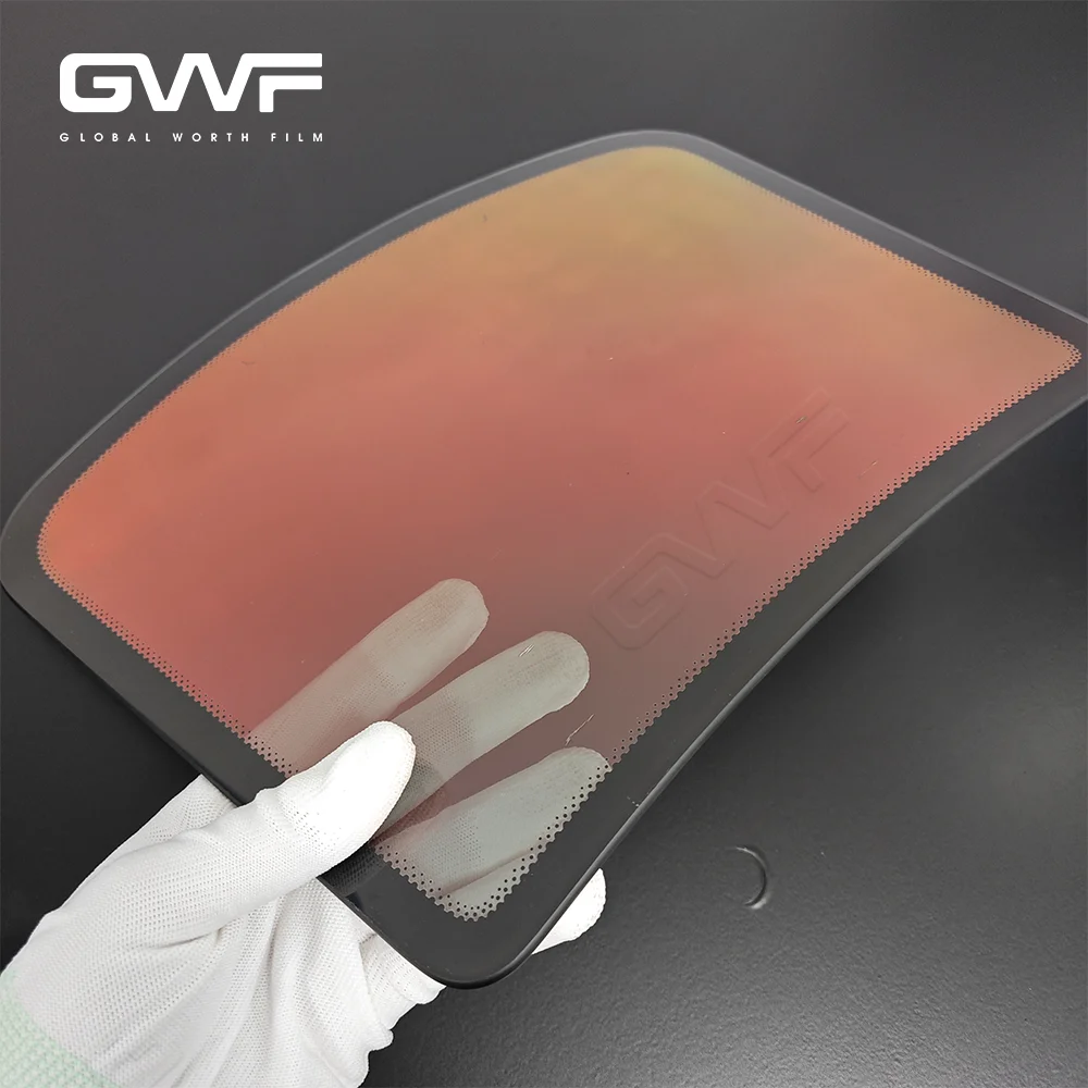 

ATV Advanced 35%VLT Chameleon Tint Rose Red Window Film For Cars UV Protection & Sakura Pink Color PET Materials In Roll