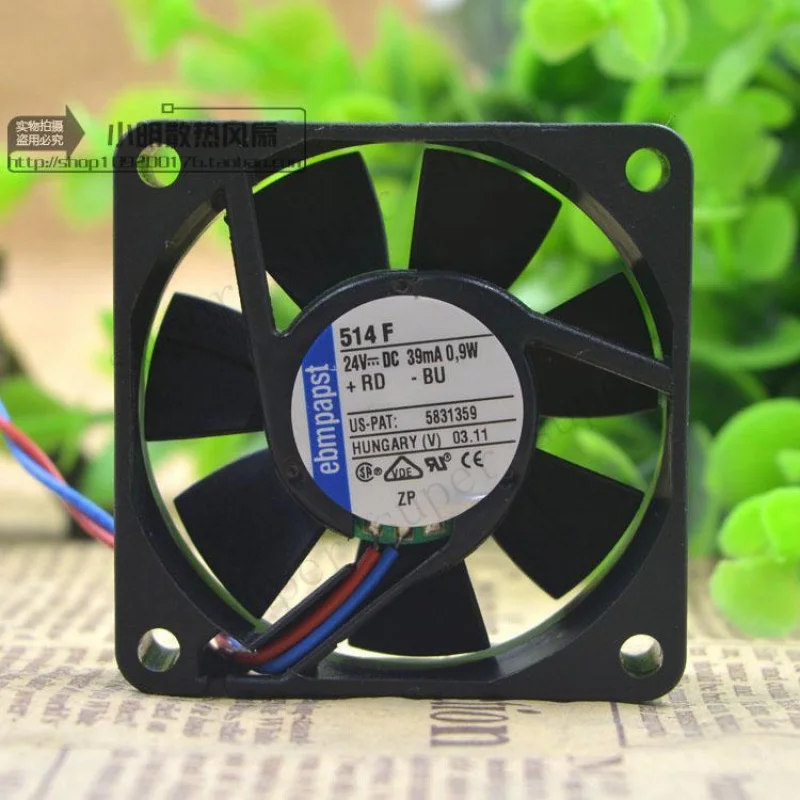 S+    For 514F 50*50*15mm 24V 0.9W 39mA 5000RPM 4-WIRE Inverter Cooling Fan
