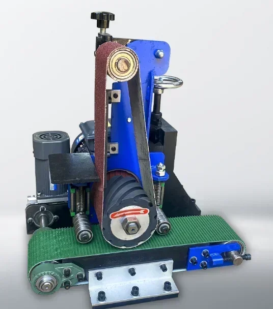 

-Маленькая мини-металлическая шлифовальная машина с песчаной лентой, шлифовальная машина с широкой лентой для полировки металла, шлифовальный станок, ленточное шлифование, удаление заусенцев