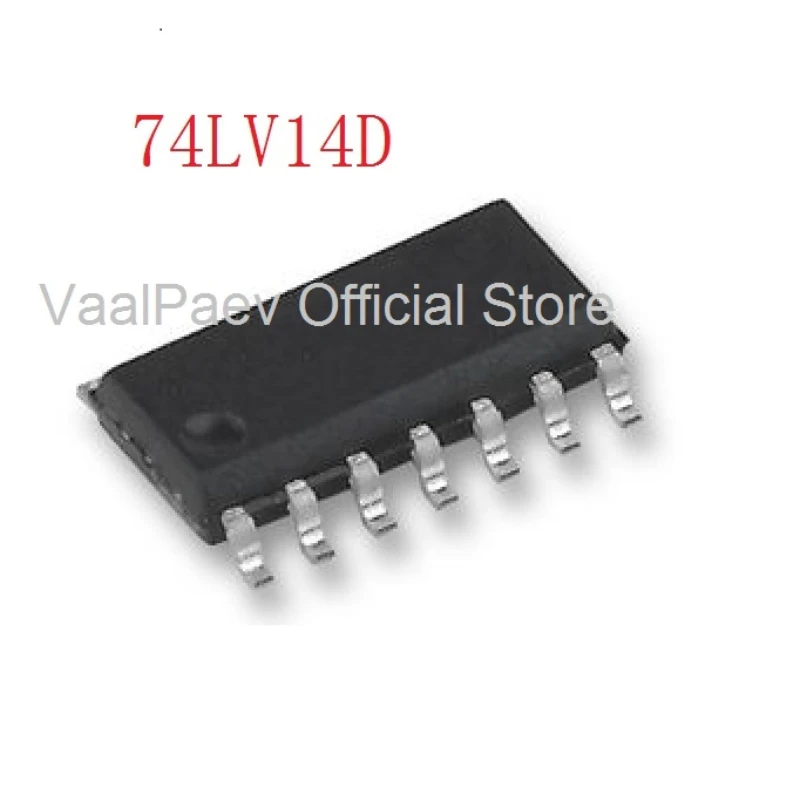 74LV14D 10pcs/lot SOP-14 Hex inverting Schmitt-trigger