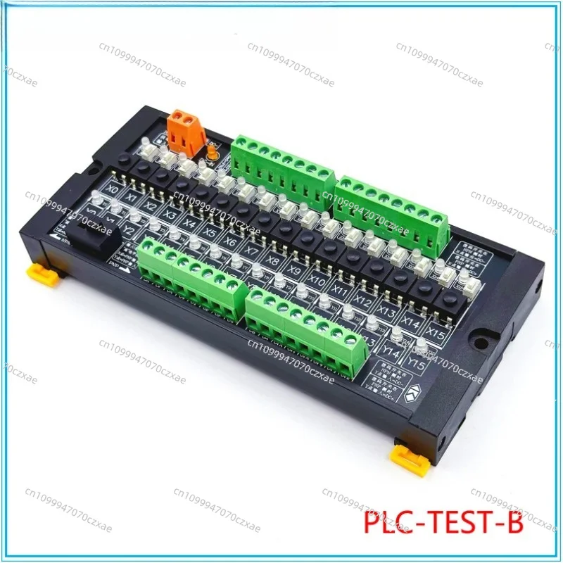 PLC Test Board 16-channel Input and Output Debugging Module Is Compatible with NPN/PNP Key Board