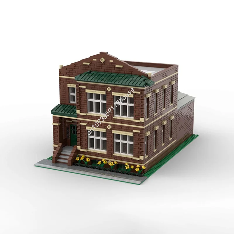 

2331pcs MOC Uptown Flats Modular Modulared Model Building blocks Assemble toy creative idea Christmas gift Education Brick Kids