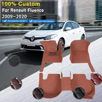 Quality RHD Car Floor Mats For Renault Fluence Dongfeng Fengnuo E300 EV 2009 ~2020 5seat Waterproof Pads Floor Mat Full Set Car