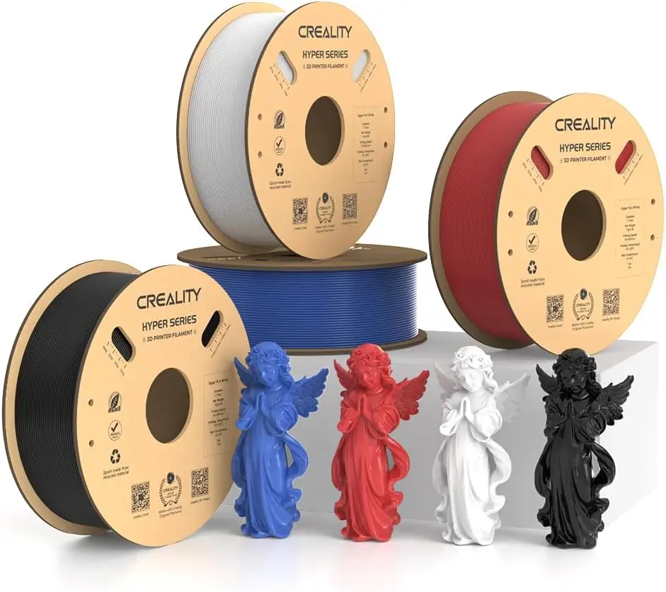 

4KG High-Speed PLA Filament Bundle, Up to 600mm/s, No-Tangling Strong Toughness for Most 3D Printers