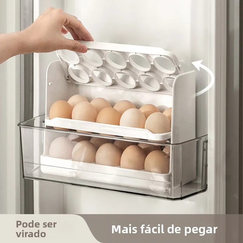 food-grade-egg-storage-box-fridge-side-door-special-preservation-box-egg-tray-egg-holder-japanese-style-organizer-for-everyone