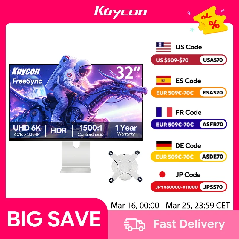 6K Computer Monitor…