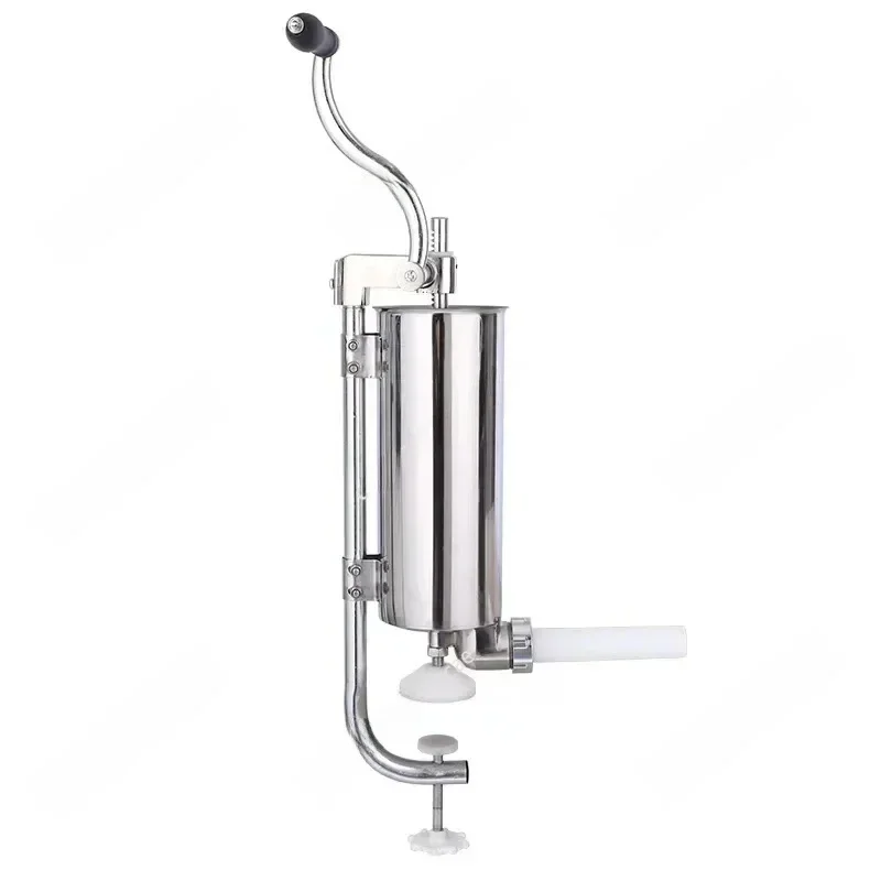 

For Stainless Steel Vertical Stuffer Manual Making Machine 4L Commercial Sausage Filler 1PC
