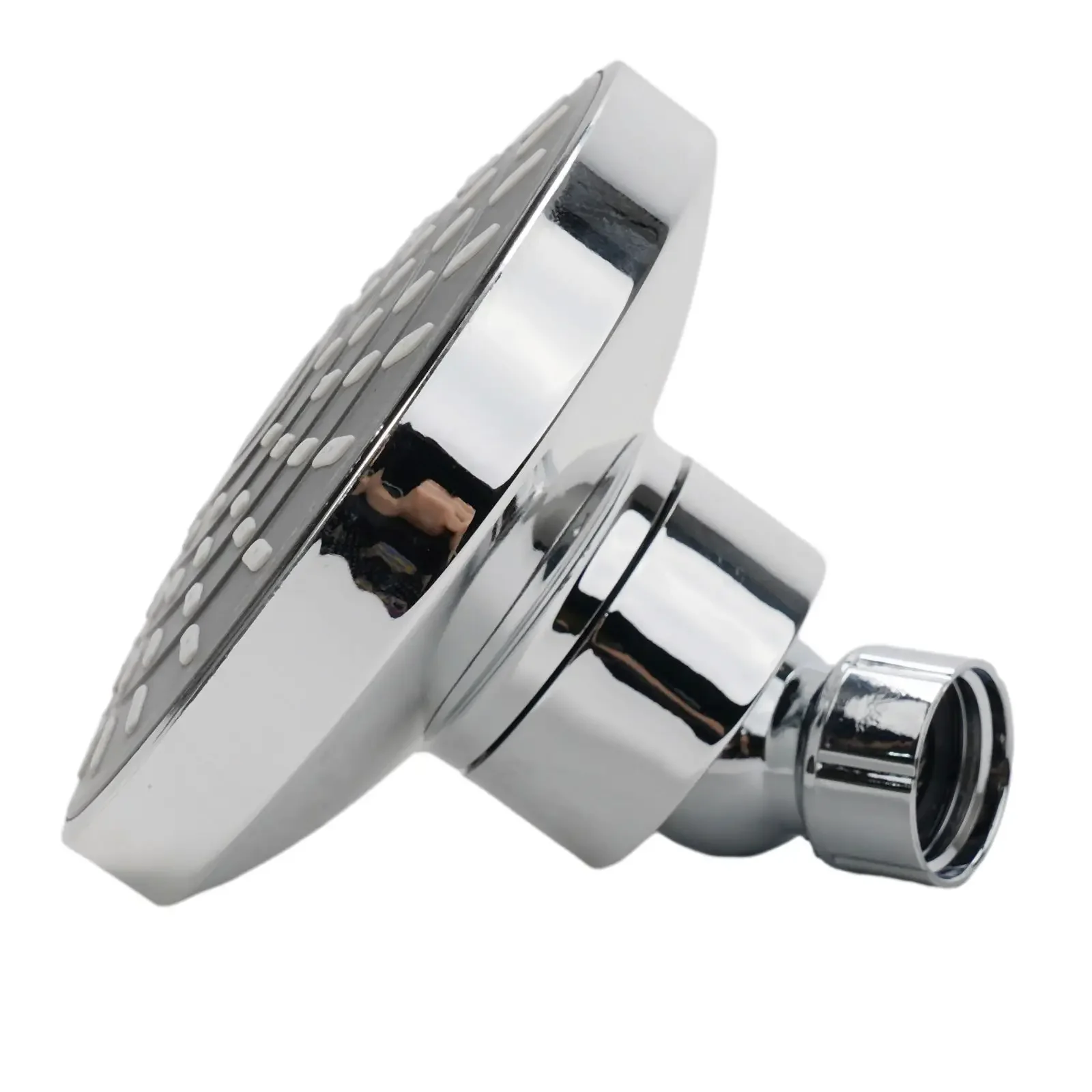 

Durable Shower Head Fixtures Flexibility High Pressure Removable Round Adjustable Flow Control Water Flow Limiter