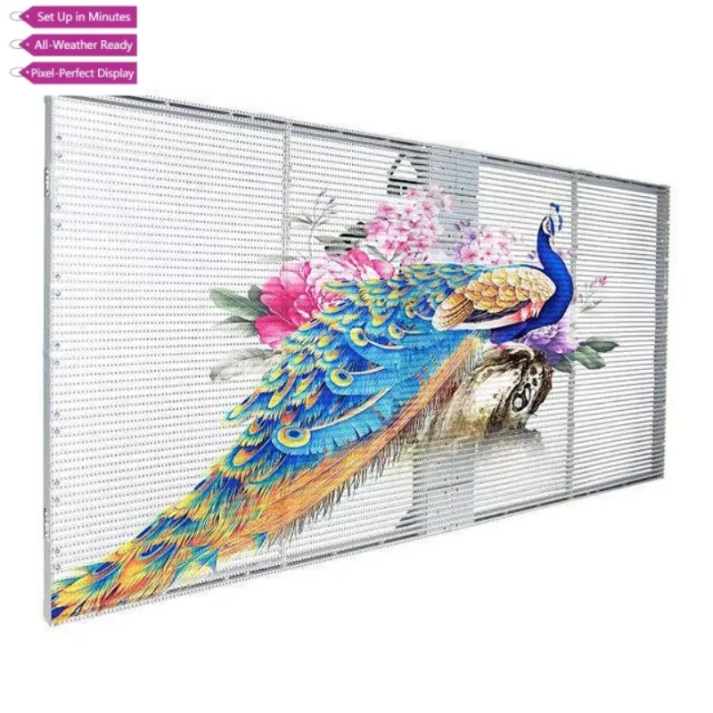Transparent Digital Signage Organic Light Emitting Diode Screen high definition touch ultra-thin transparent