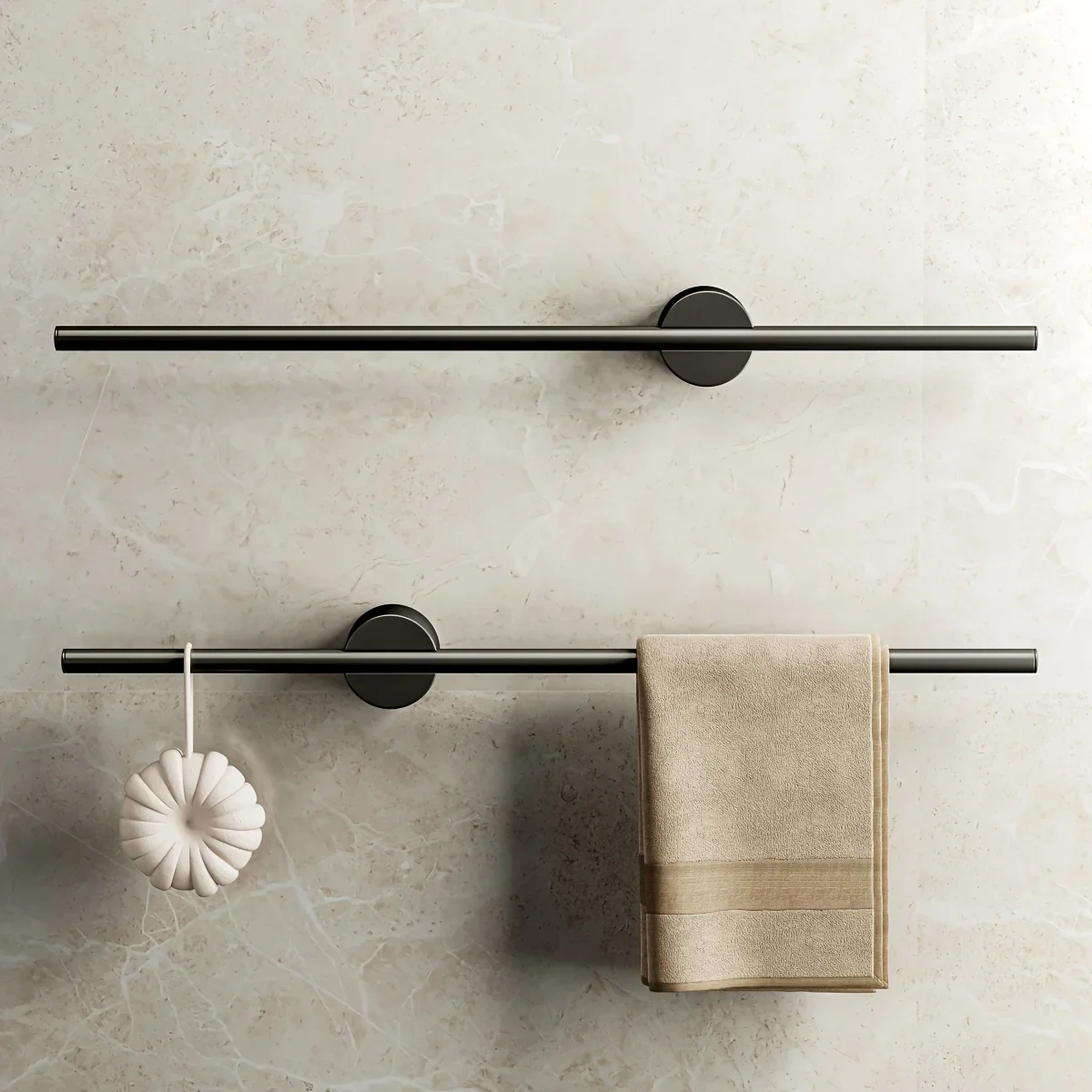 

50 см алюминиевая вешалка для полотенец, настенная вешалка для полотенец, держатель для полотенец для ванной комнаты, регулируемые аксессуары для ванной комнаты