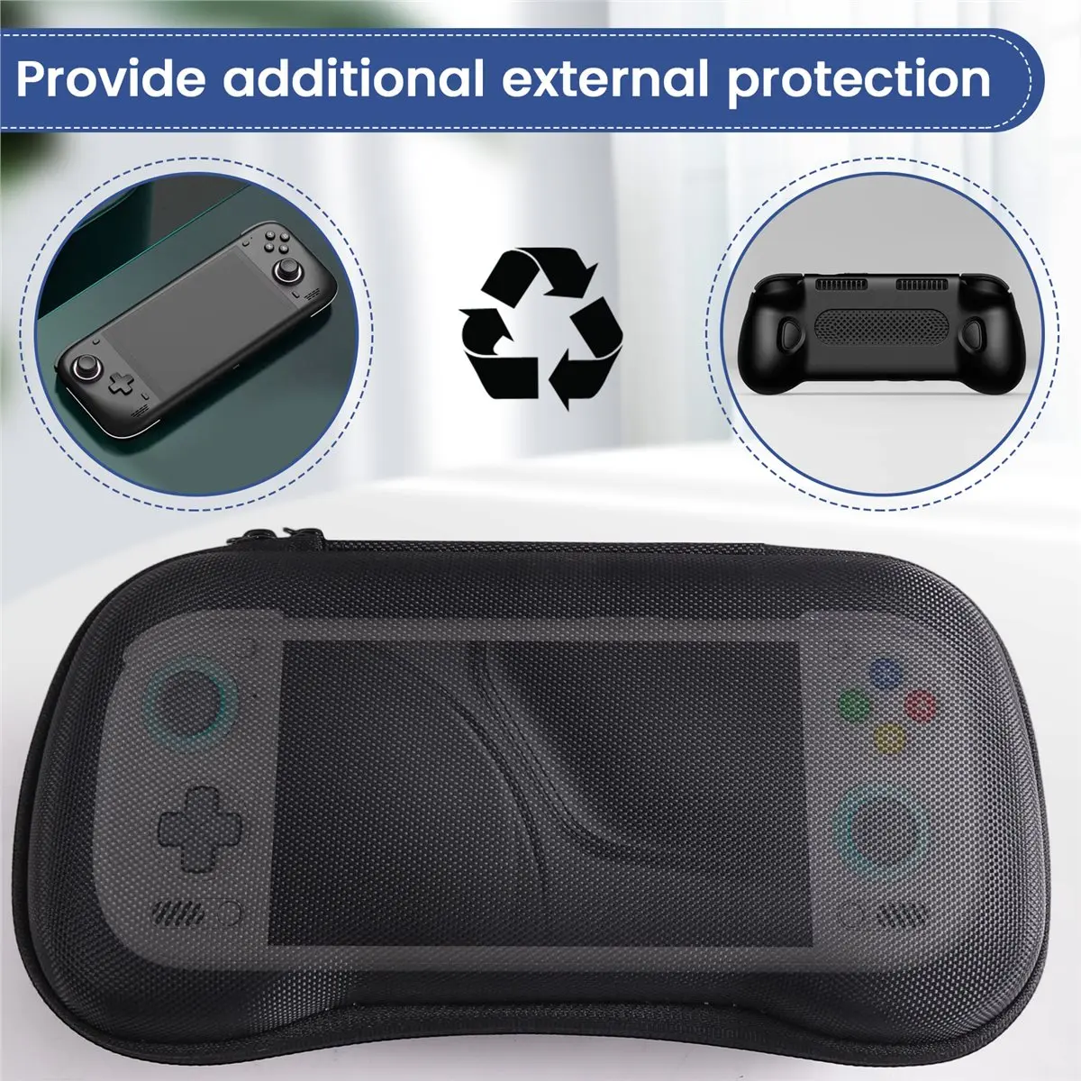 For Odin3 TPU Case Handheld Carry Bag Anti-Fall Protective Storage Bag for Odin3 Game Console Accessories A