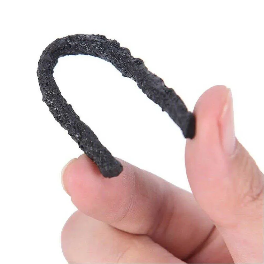 Brand New High Quality Black Tire Repair Strip 100mm 20Pcs Bike Puncture Repair Kit Strips Truck Tubeless Tyre