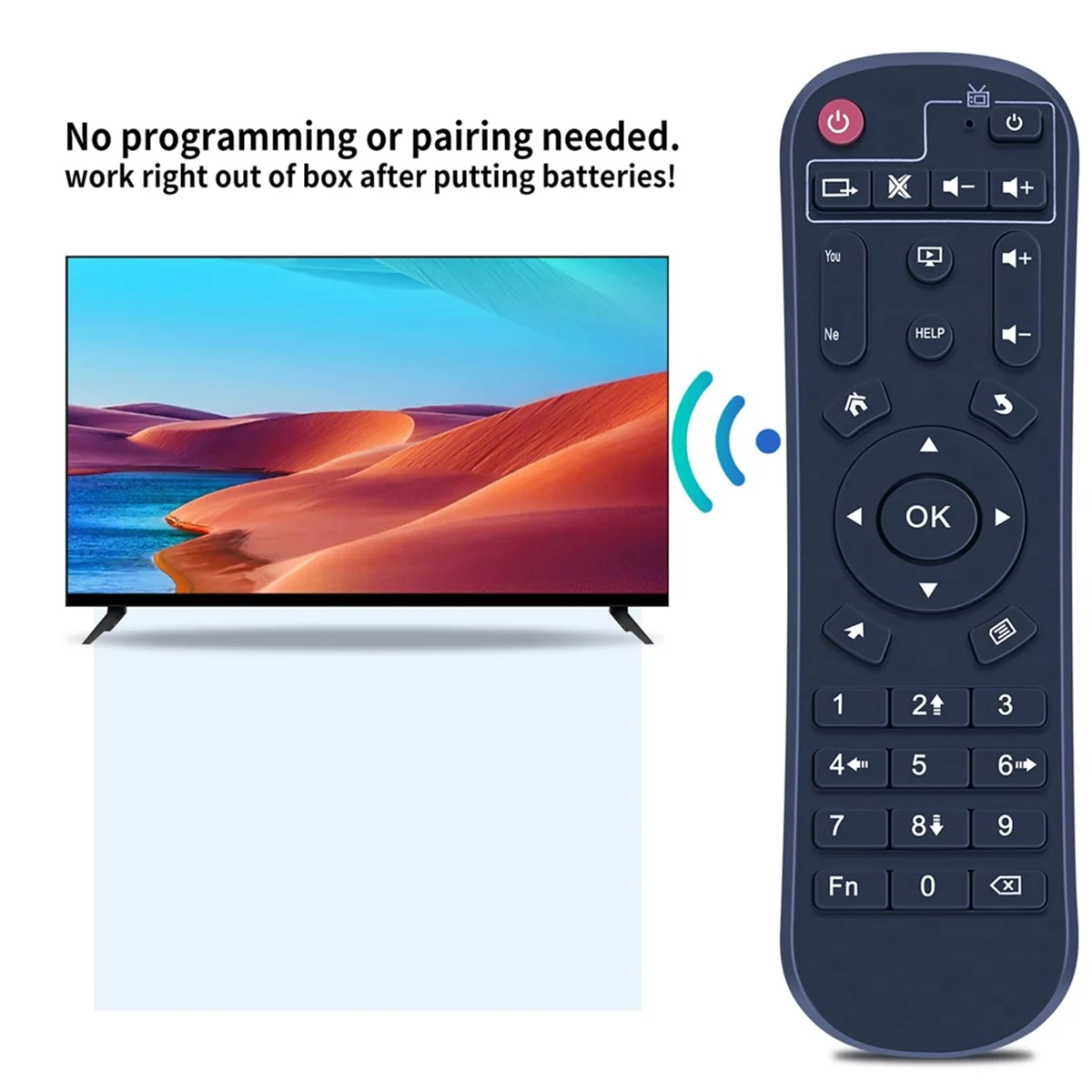 A57G-Remote Control Replacement for Android TV Box A95X X88 PRO F2 F3 F4 R5 R3 H40 H50 H60 Set-Top Box Controller