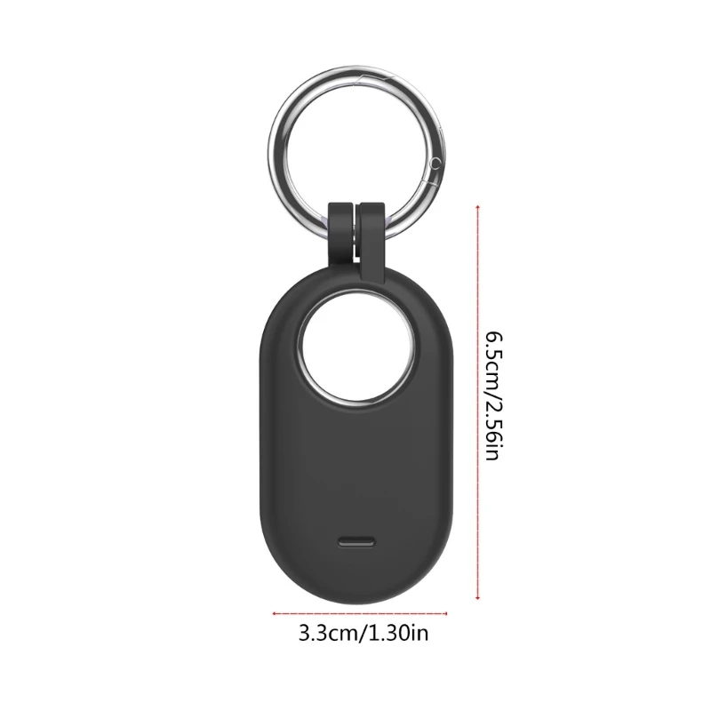 L74B Capa protetora à prova choque para Smarttag 2 Anti-scratch Keychain Sleeve