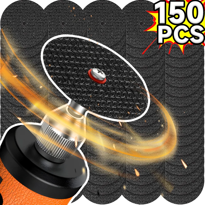 

5-150 шт. 32 мм абразивный отрезной диск, оправки, шлифовальные чистые отрезные круги, аксессуар, металлическая резка, износостойкий вращающийся инструмент, пилы, лезвие