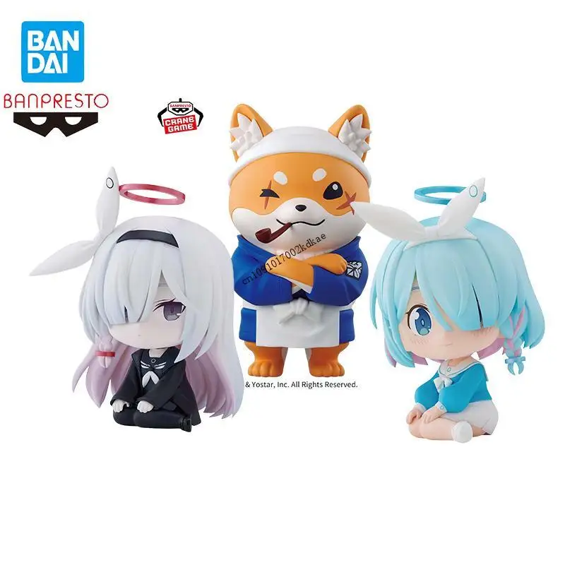 

In Stock Bandai Banpresto Original Blue Archive Plana Arona Figure Collect Anime Characters Ornaments Cute Cartoon Festival Gift