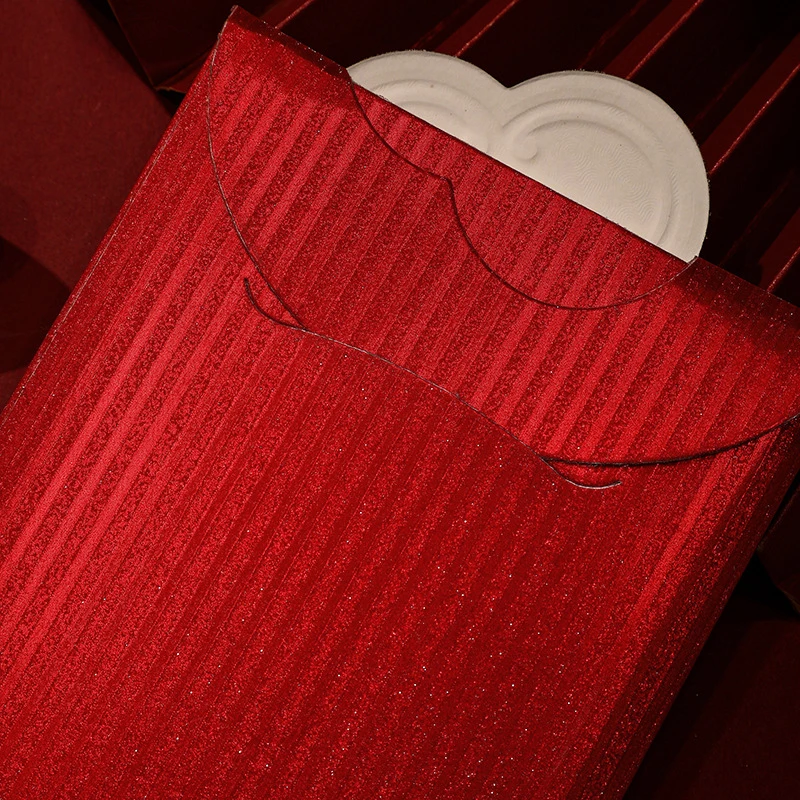 6 шт., красные конверты