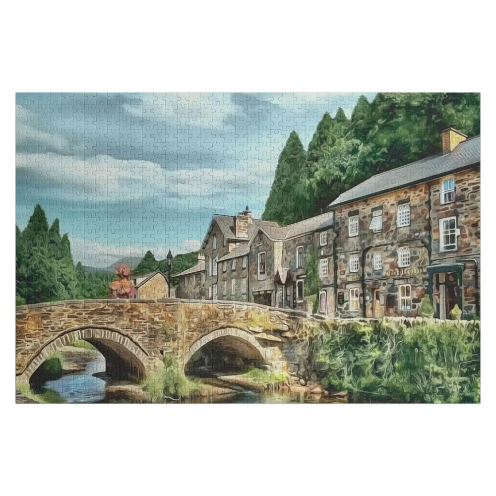 

Beddgelert old stone bridge, Wales UK Jigsaw Puzzle Game Children Custom Kids Toy Animal Puzzle