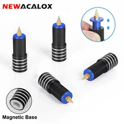 NEWACALOX Base magnetica Supporto per circuito stampato Saldatura Mani ausiliarie per schede elettroniche Riparazione Rilavorazione dissaldante