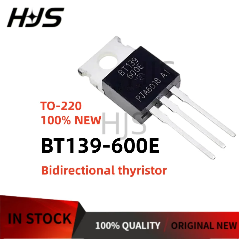 10-100PCS New BT139-600E BT139-600 BT139 600E TO-220 Bidirectional thyristor