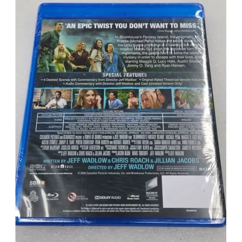 Neverland Brand New Hong Kong Version Blu-ray Plus DVD Original Genuine Blurred Island