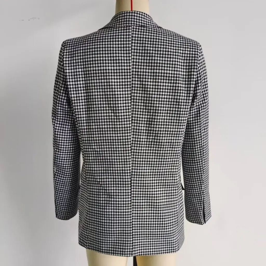 

Women's plus Size Slim Fit One-Button Suit Jacket European American Style Fashion Spring Autumn New Arrivals
