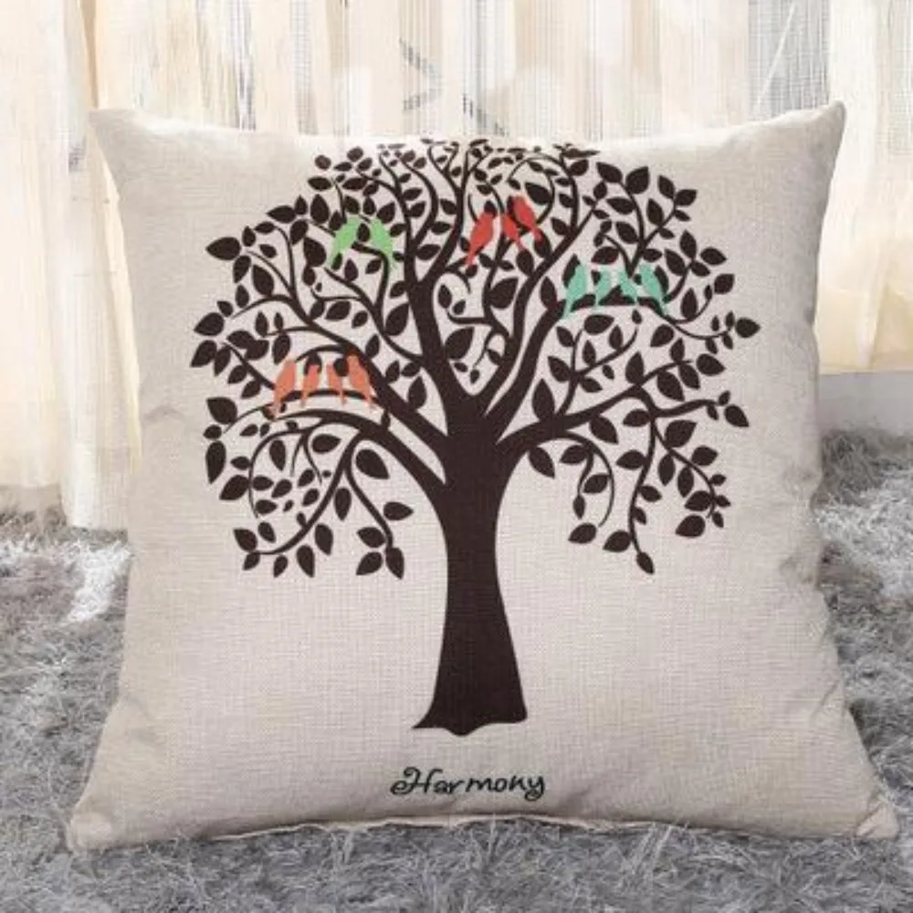 CIFbuy Luxury Cartoon Characters Lumbar Pillow Case Cushion Cover Home Textiles Decorative Throw Pillows Chair Seat