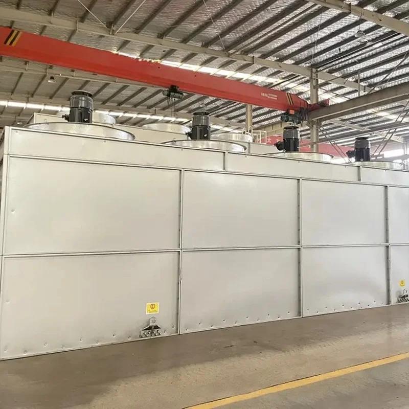 High Temperature Medium Cooling Water Saving Air Adiabatic Closed circuit cooling tower‌ Cross flow counter current square high-