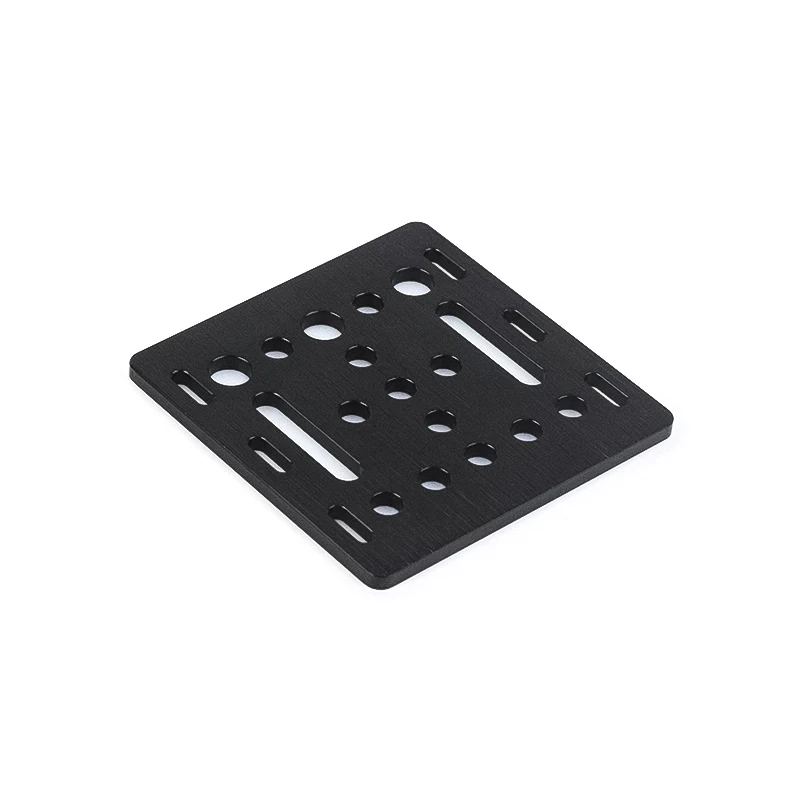 Openbuilds CNC 라우터 기계 3D 프린터 부품 용 알루미늄 V 슬롯 갠트리 플레이트 20mm 65.5mm X 65.5mm X 3mm