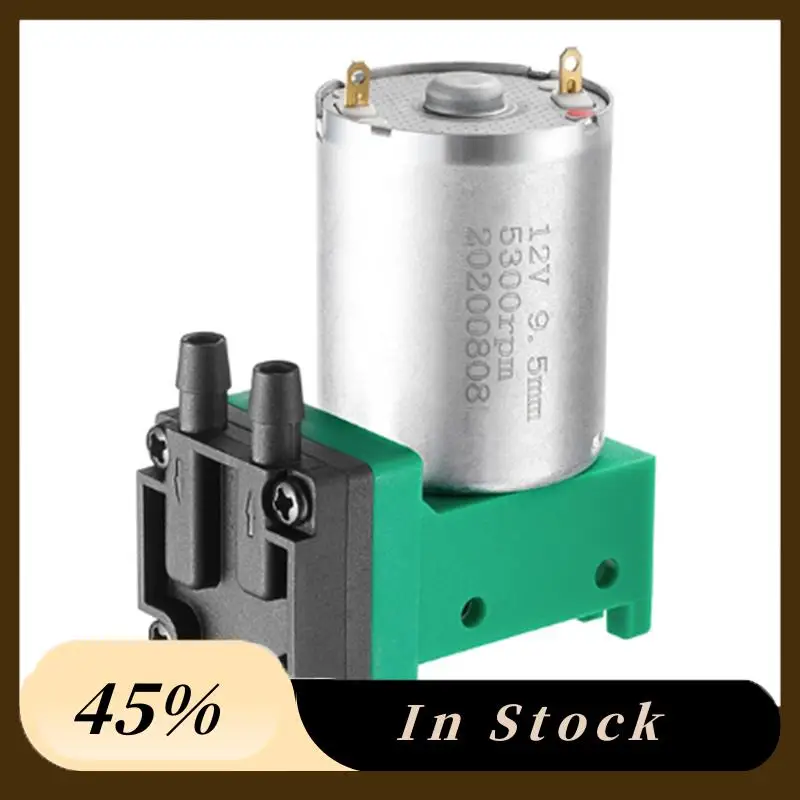 6V 1.6LPM Mini Vacuum Inflate Transmission Pump Diaphragm Air Pump VOC Sample Instrument Durable Easy Install