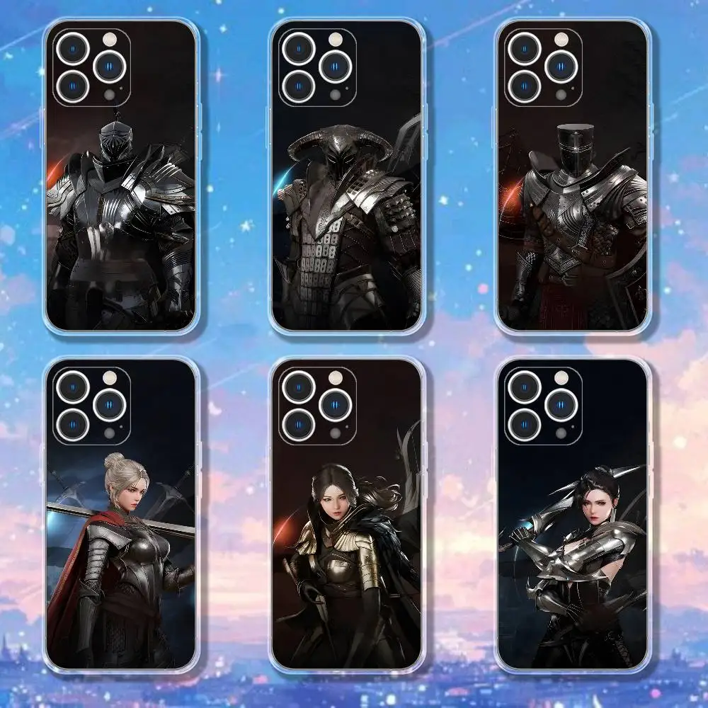 Etui na telefon N-Night C-Crows do iPhone'a 17, 16, 15, 14, 13, 12, 11 Pro, Max, Plus, X, XS, XR, SE4, E Mini, przezroczyste, miękkie.