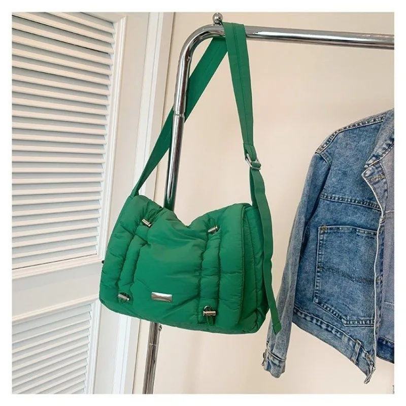 Simple Elegant Diaper Bag Women Leather Handbag Shoulder Crossbody Messenger Purse Tote Vintage Designer