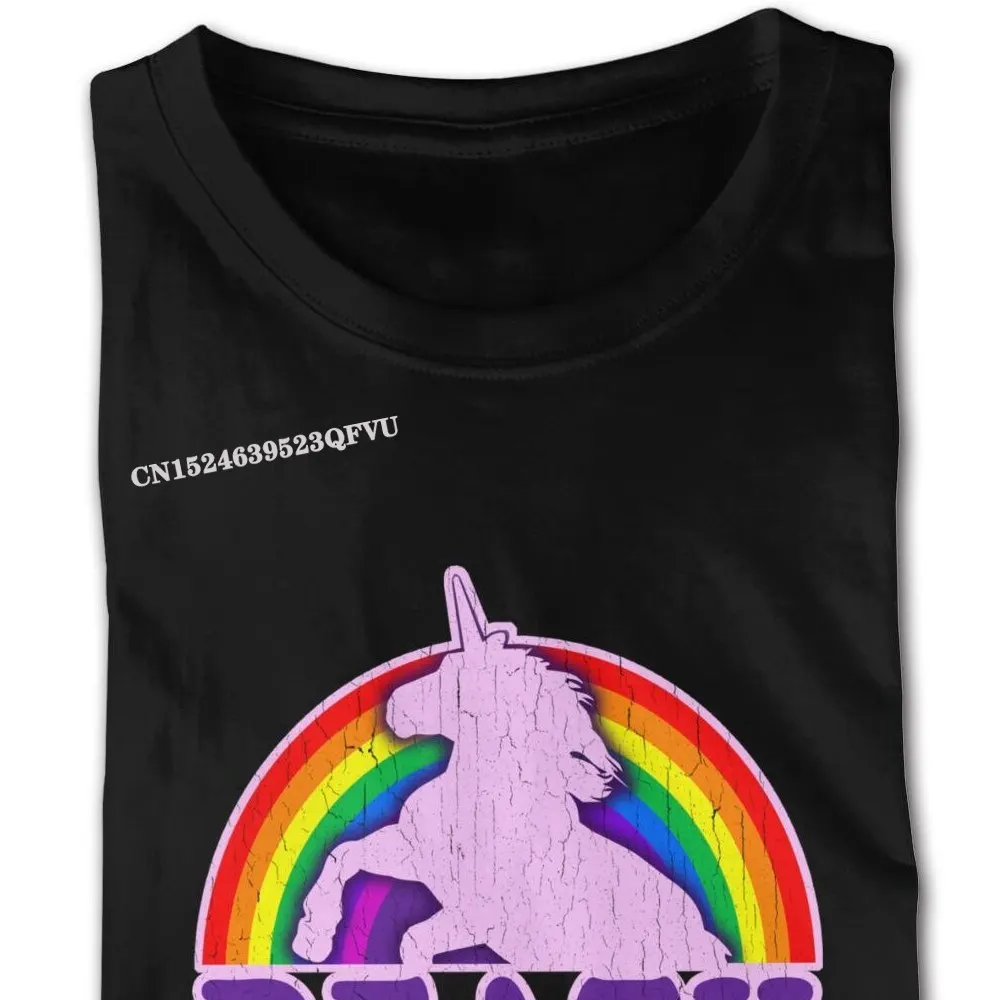 Purple Death Metal Unicorn Tee Shirt For Men Custom England Style Tshirts Men Black Gothic Style T Shirt Custom Wholesale